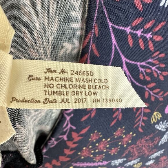 Matilda Jane Resolution Navy Floral Long Slv Jersey Trapeze Dress XXL - Picture 4 of 6